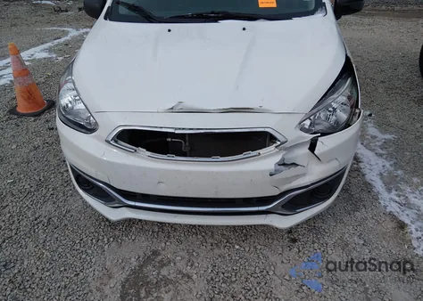 2019 Mitsubishi Mirage Le z USA, uszkodzony, nr VIN ML32A5HJ4KH008643